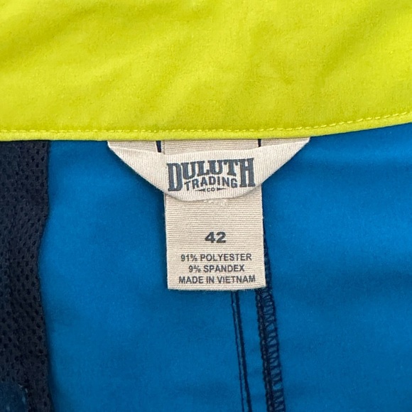 Men's Duluth Trading 42 XL Trunks Swim Swimwear Shorts Black Hybrid Stretch EUC - Picture 7 of 7